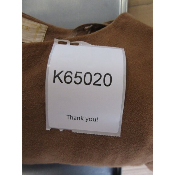 VINTAGE Salamander Leathers Top Small Suede Leather Shirt Southwest - Picture 11 of 11